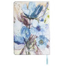 Блокнот А5 (143x210 мм), BRAUBERG VISTA "Delicate flowers", под кожу, гибкий, 80 л., 112077 по низкой цене оптом 