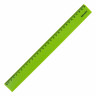 Линейка пластиковая 30 см BRAUBERG "NEON", непрозрачная, ассорти, 210751 по низкой цене оптом 