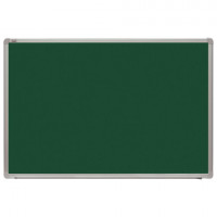 Доска для мела магнитная 60x90 см, зеленая, алюминиевая рамка, 2х3 OFFICE, (Польша), TKA96
