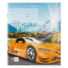 Тетрадь 18 л. BRAUBERG клетка, обложка картон, "SPORTS CAR", 106479 по низкой цене оптом 