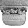 Рюкзак для мамы BRAUBERG MOMMY с ковриком, крепления на коляску, термокарманы, серый, 40x26x17 см, 270819 по низкой цене оптом Краснодар, Москва, Уфа, Казань, Барнаул, Владивосток, Хабаровск, Сахалин, Красноярск, Екатеренбург, 