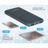 Аккумулятор внешний DEFENDER EXTRALIFE 10000F, 10000 mAh, 2 USB, Li-pol, синий, 83663 по низкой цене оптом 
