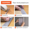 Многоразовая двухсторонняя прозрачная крепежная лента "Скотч NANO tape" 3 м х 30 мм, 2 мм, DASWERK, 607928 по низкой цене оптом 