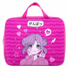 Папка на молнии с ручками BRAUBERG KIDS А4, 1 отделение, полиэстер, 80мм, Anime style, 272121 по низкой цене оптом 