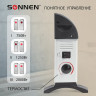 Обогреватель-конвектор SONNEN Y-01S, 2000 Вт, 3 режима работы, белый/черный, 455309 по низкой цене оптом 