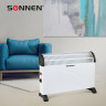 Обогреватель-конвектор SONNEN Y-01S, 2000 Вт, 3 режима работы, белый/черный, 455309 по низкой цене оптом 