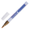 Маркер-краска лаковый (paint marker) MUNHWA "Slim", 2 мм, ЗОЛОТОЙ, нитро-основа, алюминиевый корпус, SPM-07 по низкой цене оптом Краснодар, Москва, Уфа, Казань, Барнаул, Владивосток, Хабаровск, Сахалин, Красноярск, Екатеренбург, 