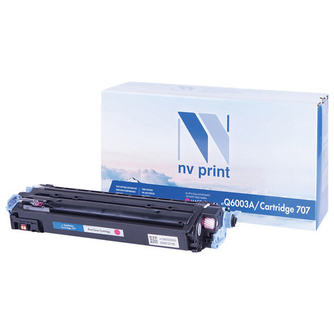 Картридж лазерный NV PRINT (NV-Q6003A) для HP ColorLaserJet CM1015/2600, пурпурный, ресурс 2000 стр. по низкой цене оптом 