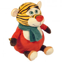 Подарок новогодний "Тигр Ред", 700 г, НАБОР конфет, мягкая игрушка, У-12824Y