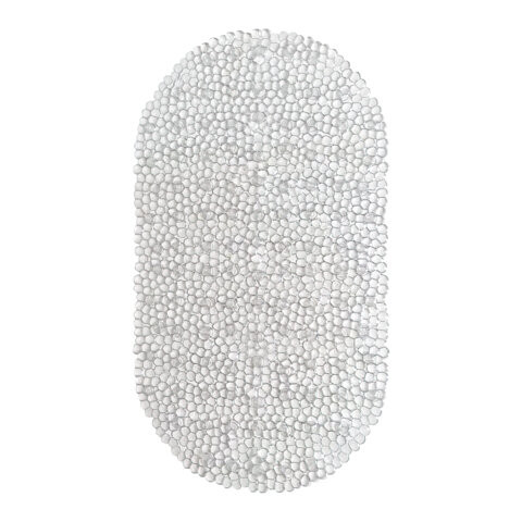 Коврик для ванны противоскользящий 69х39см, "Капли", овальный, прозрачный, ПВХ, PRIMILA, 700375 по низкой цене оптом Коврик для ванны противоскользящий 69х39см, "Капли", овальный, прозрачный, ПВХ, PRIMILA, 700375 по низкой цене оптом