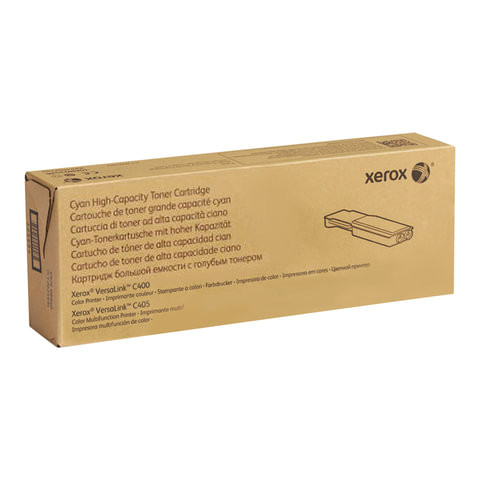 Картридж лазерный XEROX (106R03522) VersaLink C400/C405, голубой, ресурс 4800 стр., оригинальный по низкой цене оптом 