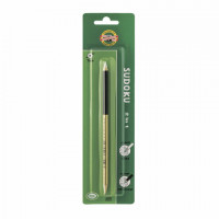 Карандаш чернографитный 2B KOH-I-NOOR, 1 шт., "Sudoku", с резинкой, корпус ассорти, 1350, 1350001001BL