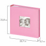 Фотоальбом BRAUBERG "Cute Baby" на 200 фото 10х15 см, под кожу, бумажные страницы, бокс, розовый, 391141 по низкой цене оптом Краснодар, Москва, Уфа, Казань, Барнаул, Владивосток, Хабаровск, Сахалин, Красноярск, Екатеренбург, 