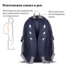 Рюкзак BRAUBERG HIGH SCHOOL универсальный, 3 отделения, "Райдер", синий, 46х31х18 см, 225523 по низкой цене оптом 