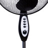 Вентилятор напольный SONNEN FS40-A55, d=40 см, 45 Вт, 3 скоростных режима, таймер, черный, 451035 по низкой цене оптом 