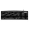 Клавиатура проводная DEFENDER Focus HB-470, USB, 104 клавиши + 19 дополнительных клавиш, черная, 45470 по низкой цене оптом 