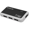 Хаб DEFENDER QUADRO INFIX, USB 2.0, 4 порта, порт для питания, 83504 по низкой цене оптом Краснодар, Москва, Уфа, Казань, Барнаул, Владивосток, Хабаровск, Сахалин, Красноярск, Екатеренбург, 