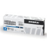 Ручка шариковая ZEBRA "Rubber 80", СИНЯЯ, корпус soft-touch, узел 0,7 мм, линия письма 0,5 мм, R-8000-BL по низкой цене оптом 