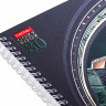 Тетрадь А4, 80 л., HATBER гребень, клетка, 3D фольга, "TIME" (2 вида в спайке), 80Т4лофлВ1гр по низкой цене оптом Краснодар, Москва, Уфа, Казань, Барнаул, Владивосток, Хабаровск, Сахалин, Красноярск, Екатеренбург, 