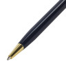 Ручка подарочная шариковая GALANT "Arrow Gold Blue", корпус темно-синий, золотистые детали, пишущий узел 0,7 мм, синяя, 140653 по низкой цене оптом Краснодар, Москва, Уфа, Казань, Барнаул, Владивосток, Хабаровск, Сахалин, Красноярск, Екатеренбург, 