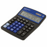 Калькулятор настольный BRAUBERG EXTRA-12-BKBU (206x155 мм), 12 разрядов, двойное питание, ЧЕРНО-СИНИЙ, 250472 по низкой цене оптом 