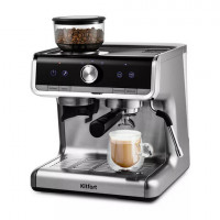 Кофейная станция KITFORT КТ-789, 1550Вт, объем 2,8л, для зерен 250г, ручной капучинат