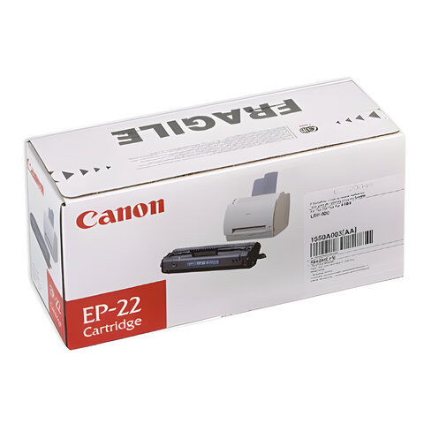 Картридж лазерный CANON (EP-22) LBP-800/810/1120, ресурс 2500 страниц, оригинальный, 1550A003 по низкой цене оптом 