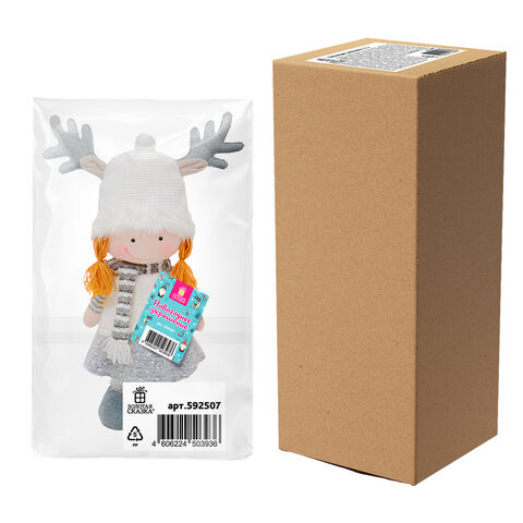 Украшение новогоднее интерьерное 75см "Девочка", телескопические ножки, полиэстер, ЗОЛОТАЯ СКАЗКА, 592507 по низкой цене оптом Украшение новогоднее интерьерное 75см "Девочка", телескопические ножки, полиэстер, ЗОЛОТАЯ СКАЗКА, 592507 по низкой цене оптом