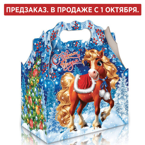 Подарок новогодний "ЛАРЕЦ ЗЛАТИК", НАБОР конфет 1000 г, картонная коробка, МОСУПАК по низкой цене оптом Подарок новогодний "ЛАРЕЦ ЗЛАТИК", НАБОР конфет 1000 г, картонная коробка, МОСУПАК по низкой цене оптом