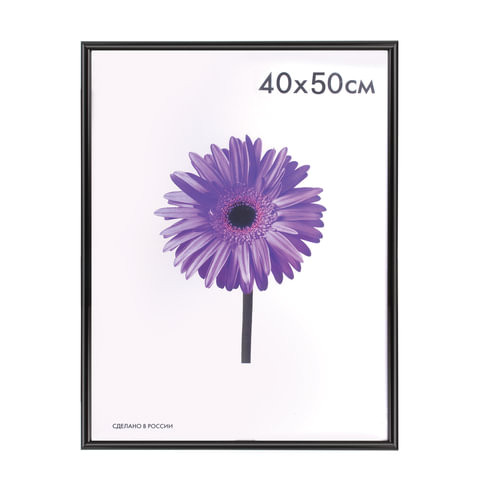 Рамка премиум 40х50 см, пластик, багет 13 мм, "Maria", черная, 5052-16-1078 по низкой цене оптом 