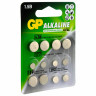 Батарейки НАБОР 12шт (А76 - 4шт, 177 - 4шт, 189 - 2шт, 192 - 2шт) GP Alkaline блистер, ACM02F-2CR12 по низкой цене оптом 