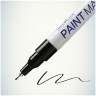 Маркер-краска MunHwa "Extra Fine Paint Marker" черная, 1мм, нитро-основа по низкой цене оптом Краснодар, Москва, Уфа, Казань, Барнаул, Владивосток, Хабаровск, Сахалин, Красноярск, Екатеренбург, 