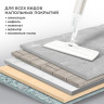 Насадки для швабры UltraSpray из микрофибры с плоским ворсом Plato-Clean 41x14см, 2шт, LAIMA, 609146 по низкой цене оптом 