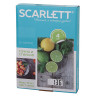 Весы кухонные SCARLETT SC-KS57P21 "Лимоны", электронный дисплей, max вес 10 кг, тарокомпенсация, стекло по низкой цене оптом 