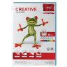 Бумага цветная CREATIVE color, А4, 80 г/м2, 100 л., интенсив, голубая, БИpr-100г по низкой цене оптом 