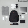 Рюкзак GERMANIUM "S-01" универсальный, с отделением для ноутбука, влагостойкий, черный, 47х32х20 см, 226947 по низкой цене оптом 