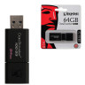 Флеш-диск 64 GB, KINGSTON DataTraveler 100 G3, USB 3.0, черный, DT100G3/64GB по низкой цене оптом Краснодар, Москва, Уфа, Казань, Барнаул, Владивосток, Хабаровск, Сахалин, Красноярск, Екатеренбург, 