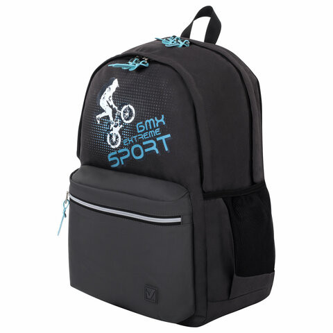 Рюкзак BRAUBERG FASHION CITY, универсальный, "BMX", 46х31х15 см, 229971 по низкой цене оптом 