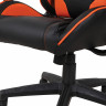 Кресло компьютерное BRABIX "GT Racer GM-100", две подушки, экокожа, черное/оранжевое, 531925 по низкой цене оптом 