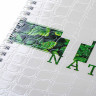 Тетрадь А4, 96 л., HATBER гребень, клетка, тиснение CROCO, "Nature" (4 вида в спайке), 96Т4тВ1гр по низкой цене оптом Краснодар, Москва, Уфа, Казань, Барнаул, Владивосток, Хабаровск, Сахалин, Красноярск, Екатеренбург, 