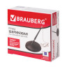 Ручка шариковая настольная BRAUBERG "Стенд-Пен Блэк2", СИНЯЯ, цепочка, корпус черный, линия письма 0,5 мм, 141347 по низкой цене оптом Краснодар, Москва, Уфа, Казань, Барнаул, Владивосток, Хабаровск, Сахалин, Красноярск, Екатеренбург, 
