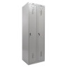 Шкаф металлический для одежды BRABIX "LK 21-80", УСИЛЕННЫЙ, 2 секции, 1830х800х500 мм, 37 кг, 291129, S230BR406102 по низкой цене оптом Краснодар, Москва, Уфа, Казань, Барнаул, Владивосток, Хабаровск, Сахалин, Красноярск, Екатеренбург, 