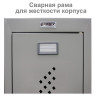 Шкаф металлический для одежды BRABIX "LK 21-80", УСИЛЕННЫЙ, 2 секции, 1830х800х500 мм, 37 кг, 291129, S230BR406102 по низкой цене оптом Краснодар, Москва, Уфа, Казань, Барнаул, Владивосток, Хабаровск, Сахалин, Красноярск, Екатеренбург, 