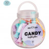 Текстовыделитель двусторонний MESHU "Candy" мини, ассорти, пулевидный/скошенный, 2/4мм по низкой цене оптом Краснодар, Москва, Уфа, Казань, Барнаул, Владивосток, Хабаровск, Сахалин, Красноярск, Екатеренбург, 