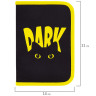 Пенал BRAUBERG с наполнением, 1 отд, 1 откидная планка, 24 предмета, Dark cat, 272351 по низкой цене оптом 