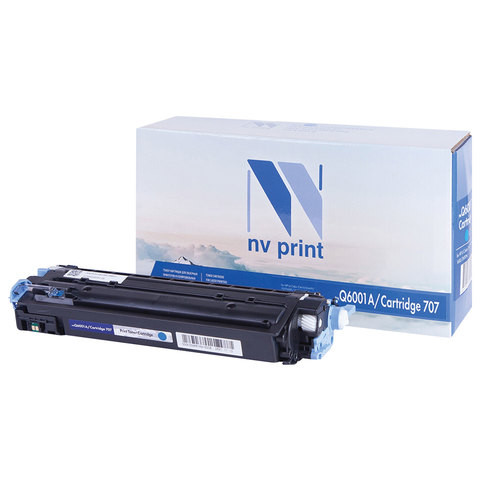 Картридж лазерный NV PRINT (NV-Q6001A) для HP ColorLaserJet CM1015/2600, голубой, ресурс 2000 стр. по низкой цене оптом 