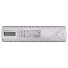 Линейка с калькулятором 20 см BRAUBERG MULTI-8 (53x210 мм), 8 разрядов, 250540 по низкой цене оптом 