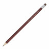Карандаш чернографитный HB KOH-I-NOOR, 1 шт., "1383", с резинкой, 1383HB, 13830HB001TD по низкой цене оптом Краснодар, Москва, Уфа, Казань, Барнаул, Владивосток, Хабаровск, Сахалин, Красноярск, Екатеренбург, 