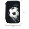 Пенал ПИФАГОР, 3 отделения, ламинированный картон, 19х11 см, Ball kick, 272253 по низкой цене оптом 