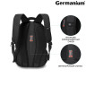 Рюкзак GERMANIUM "S-02" универсальный, с отделением для ноутбука, усиленная ручка, черный, 47х31х16 см, 226948 по низкой цене оптом 